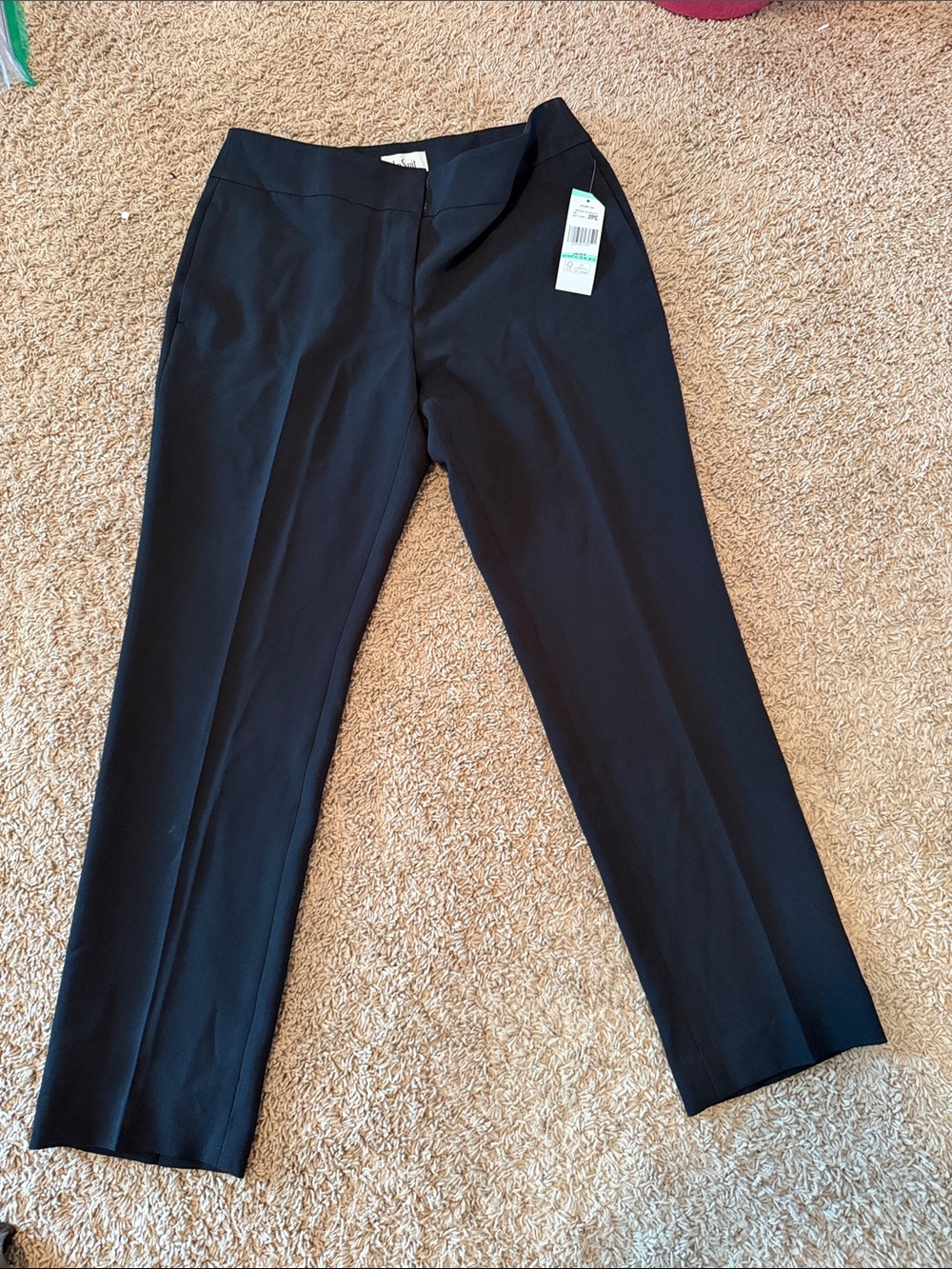 Women’s Black Dress Pants - Classic Straight Fit
